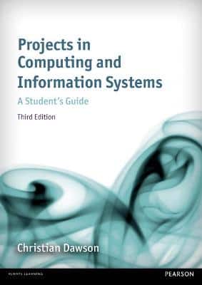 PROJECTS IN COMPUTING & INFORMATION SYS