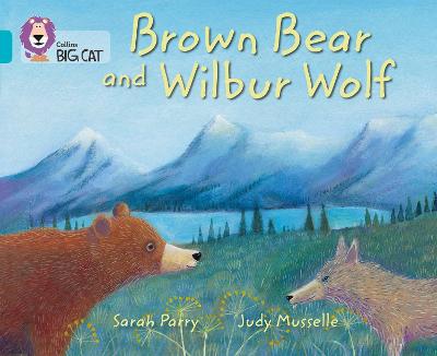 BIG CAT BROWN BEAR & WILBUR WOLF B7 TURQ