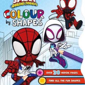 Marvel Spidey & Friends: Colour By Shapes