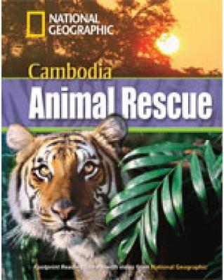Cambodia Animal Rescue + Book With Multi-Rom: Footprint Reading Library 1300
