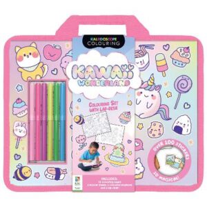 Kawaii Colouring Set With Lap Desk