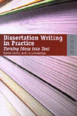DISSERTATION WRITING IN PRACTICE