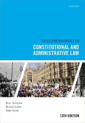 CASES AND MATERIALS ON CONS & ADMIN LAW