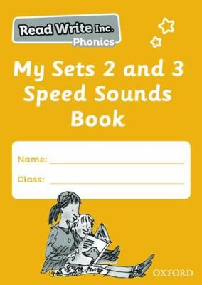 RWI PHONICS MY SET 2 & 3 SPEED SOUNDS BK