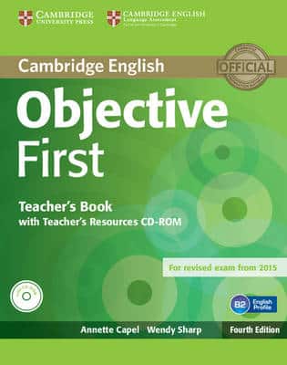 Objective First Teacher's Book With Teacher's Resources Cd-Rom