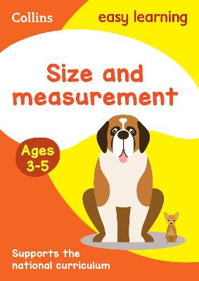 Size And Measurement Ages 3-5: Ideal For Home Learning (Collins Easy Learning Preschool)