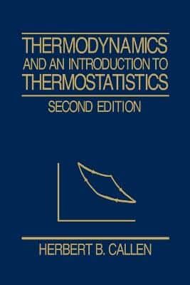 THERMODYNAMICS AN INTRO THERMOSTATISTICS