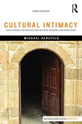 CULTURAL INTIMACY SOCIAL POETICS & REAL