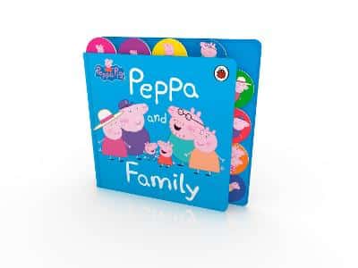 Peppa Pig: Peppa And Family: Tabbed Board Book