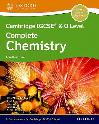 COMPLETE CHEMISTRY FOR CAMBRIDGE IGCSE