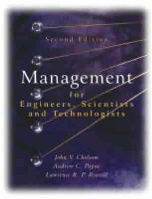 MANAGEMENT FOR ENGINEERS, SCIENTISTS TEC