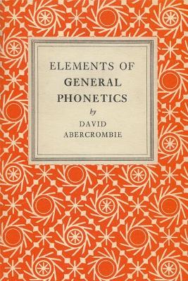 ELEMENTS OF GENERAL PHONETICS