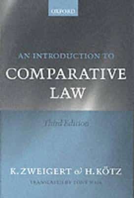 AN INTRODUCTION TO COMPARATIVE LAW