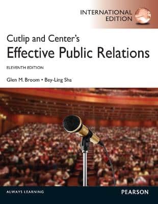 CUTLIP AND CENTER'S EFFECTIVE PUBLIC REL