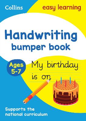Handwriting Bumper Book Ages 5-7: Ideal For Home Learning (Collins Easy Learning Ks1)