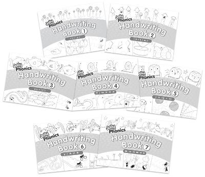 JOLLY PHONICS HANDWRITING BOOKS COMPLETE SET 1-7