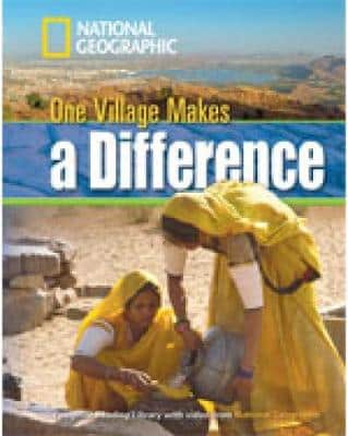 One Village Makes A Difference + Book With Multi-Rom: Footprint Reading Library 1300