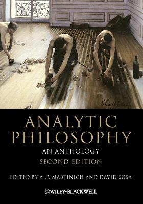ANALYTIC PHILOSOPHY AN ANTHOLOGY