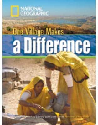 One Village Makes A Difference: Footprint Reading Library 1300