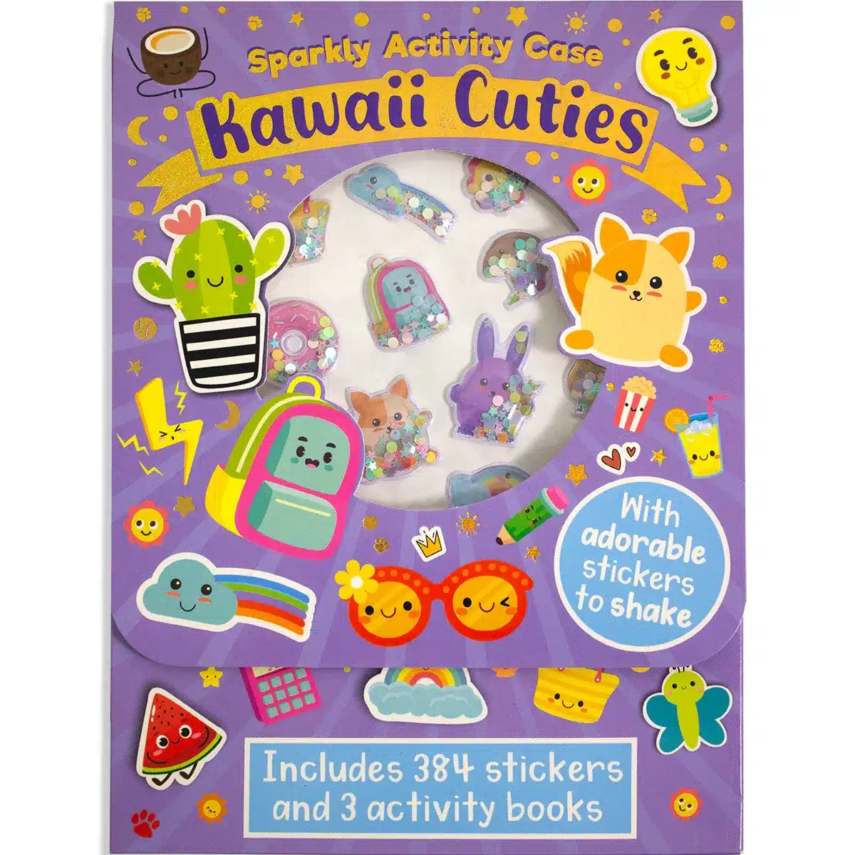 SPARKLY ACTIVITY CASE KAWAII CUTIES