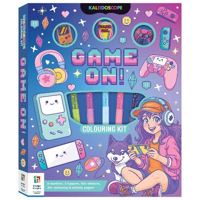 Kaleidoscope Colouring Kit Game On!