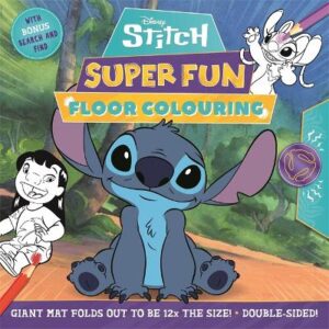 Disney Stitch: Super Fun Floor Colouring