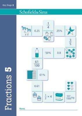 Fractions, Decimals And Percentages Book 5 (Year 5, Ages 9-10)