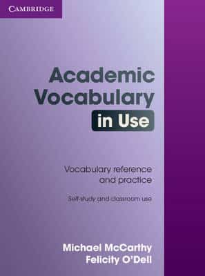 Academic Vocabulary In Use With Answers