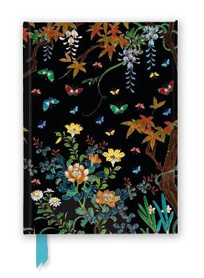 Ashmolean Museum: Cloisonne Casket With Flowers And Butterflies (Foiled Journal)