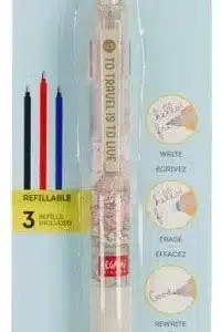 ERASABLE PEN 3 COLOUR TRAVEL