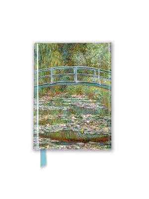 Claude Monet: Bridge Over A Pond Of Water Lilies (Foiled Pocket Journal)