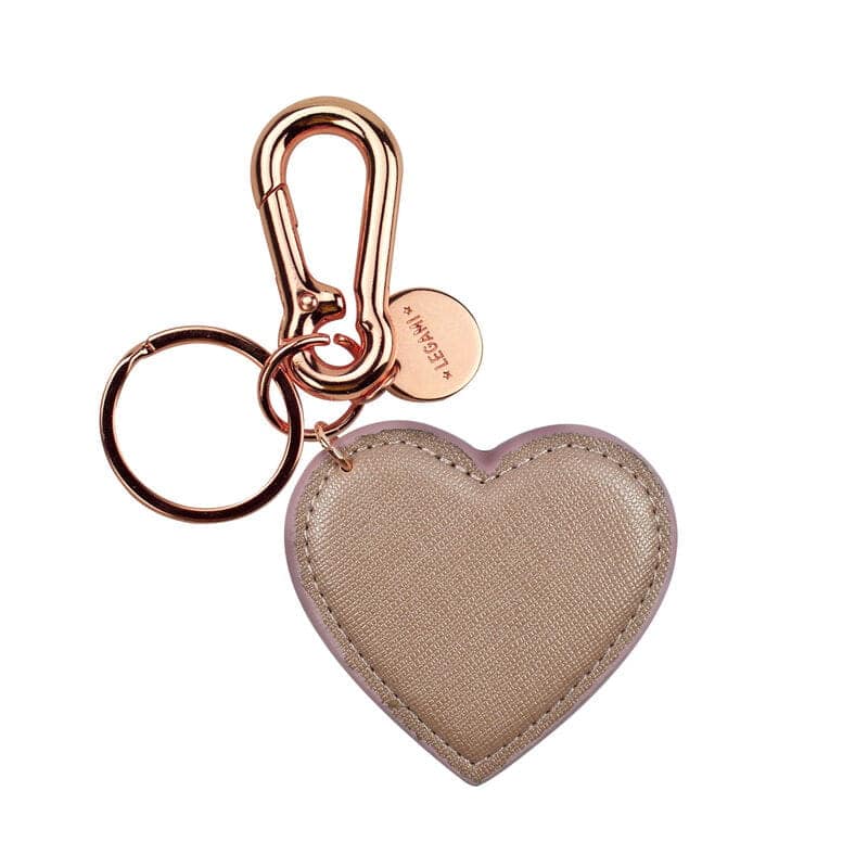KEY RING GOLD HEART