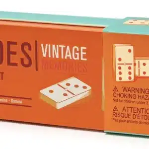 VINTAGE DOMINOES DISPLAY 6 PCS