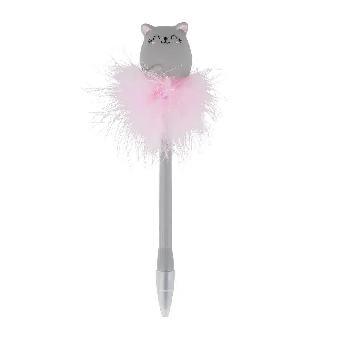 PEN WITH LIGHT BLUE KITTY