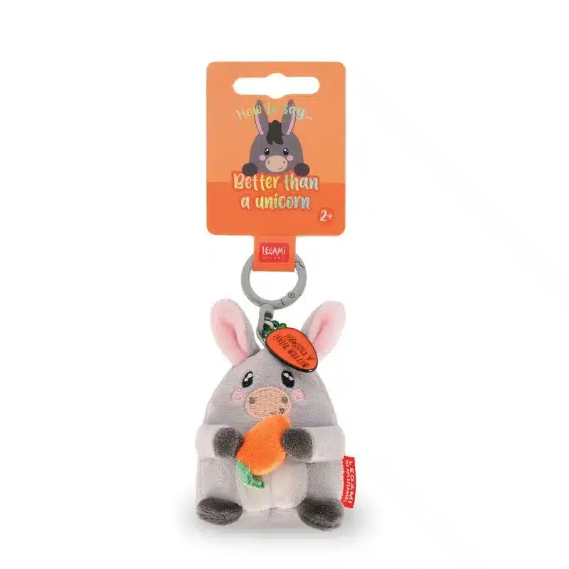 SUPER SOFT KEY RING DONKE