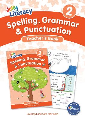 Spelling, Grammar & Punctuation Teacher's Book 2: In Precursive Letters (British English Edition)