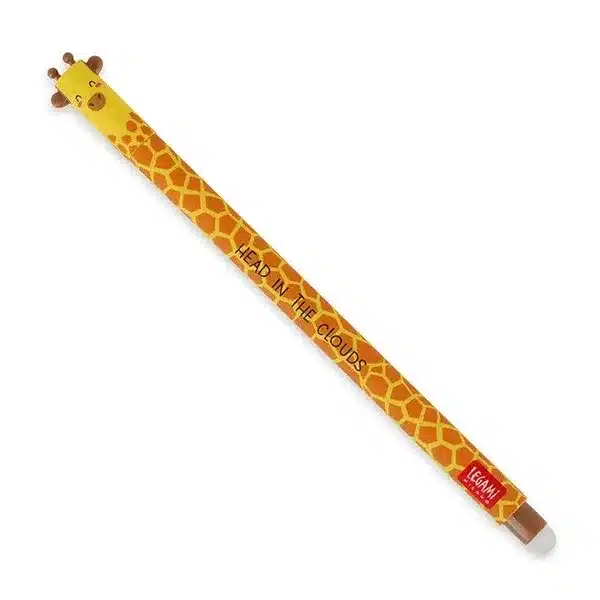 ERASABLE PEN - GIRAFFE - BLK