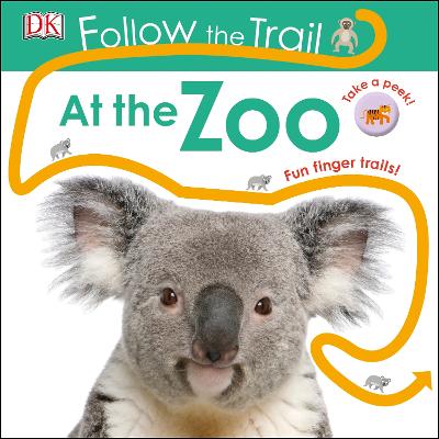 Follow The Trail At The Zoo: Take A Peek! Fun Finger Trails!