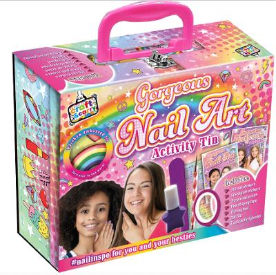 Gorgeous Nail Art Activity Tin