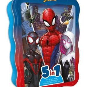Marvel Spider-Man: 5-In-1 Tin