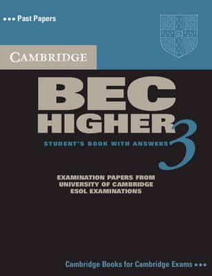 Cambridge Bec Higher 3 Self Study Pack