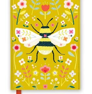 Bee Brown: Wildflower Bee (Foiled Journal)