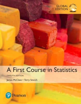 A FIRST COURSE IN STATISTICS GLOBAL ED