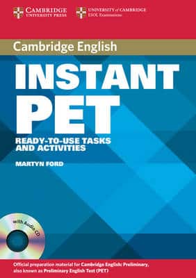 Instant Pet Book And Audio Cd Pack: Ready-To-Use Tasks And Activities