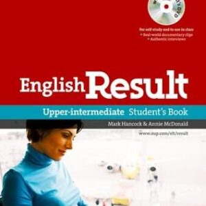 English Result: Upper-Intermediate: Student's Book With Dvd Pack: General English Four-Skills Course For Adults
