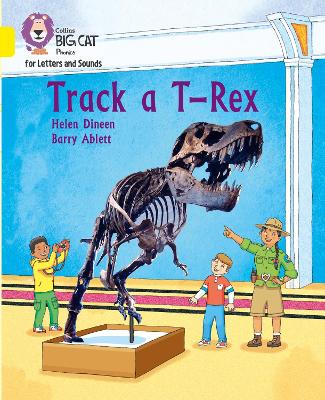 BIG CAT L & S TRACK A T-REX YELLOW