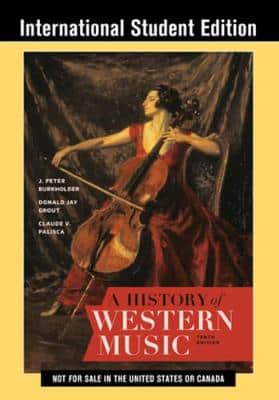 A HISTORY OF WESTERN MUSIC