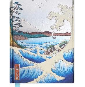 Utagawa Hiroshige: Sea At Satta (Foiled Journal)