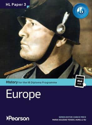 HISTORY FOR IB DIPLOMA HL 3 EUROPE 20TH