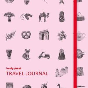 Lonely Planet's Travel Journal: Pink: Record Precious Moments | Writing Prompts, Sticker Sheet & Trip Planning Tips | Pocket For Keepsakes | Available In Three Colours